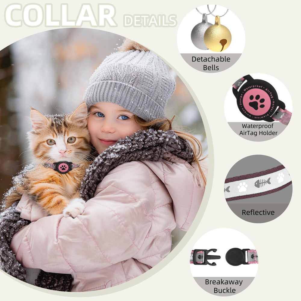 Furrigo collier à l’échelle montrant l’ajustement et la taille universelle