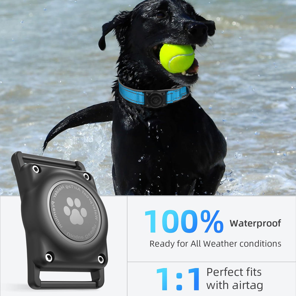 Furrigo support AirTag fermé avec vis sécurisée pour protection fiable