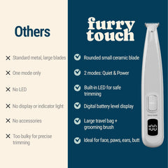 Furry Touch kit accessoires et sac de rangement pour un toilettage organisé et mobile