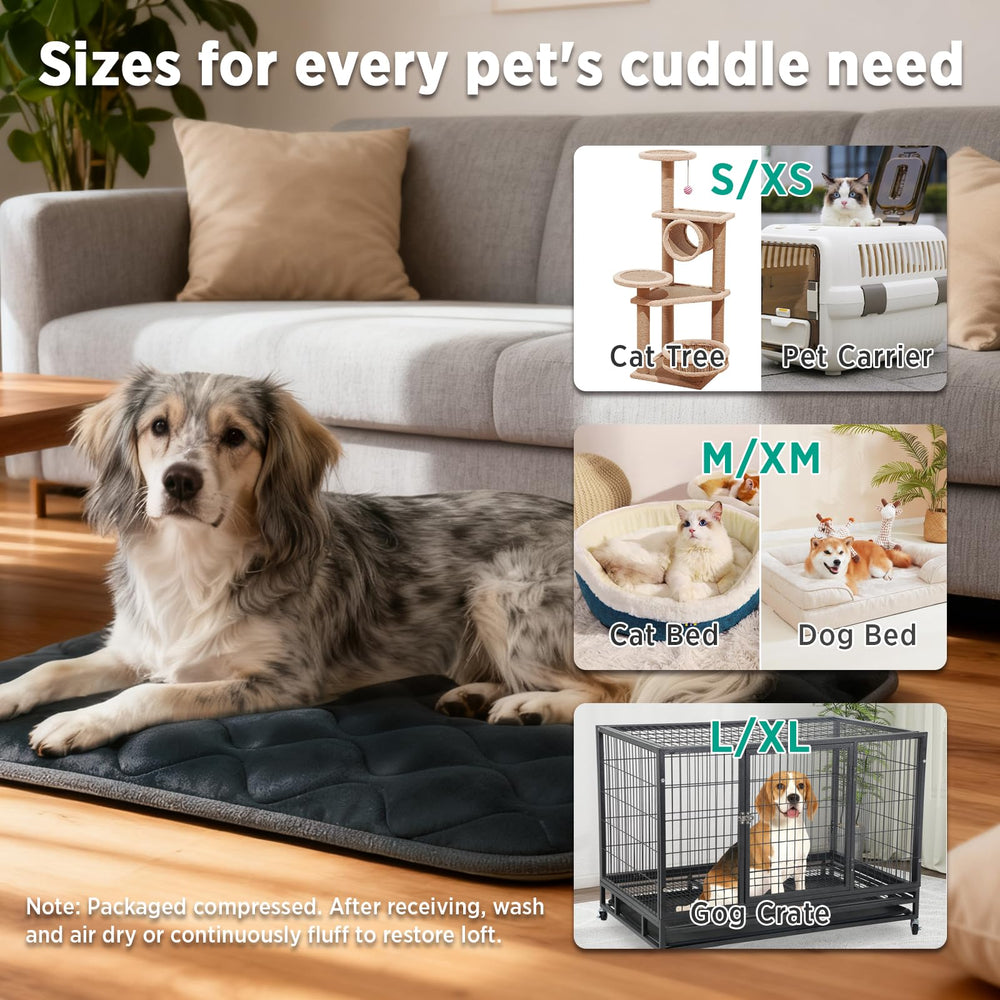 furrybaby chiot allongé sur tapis procurant repos optimal