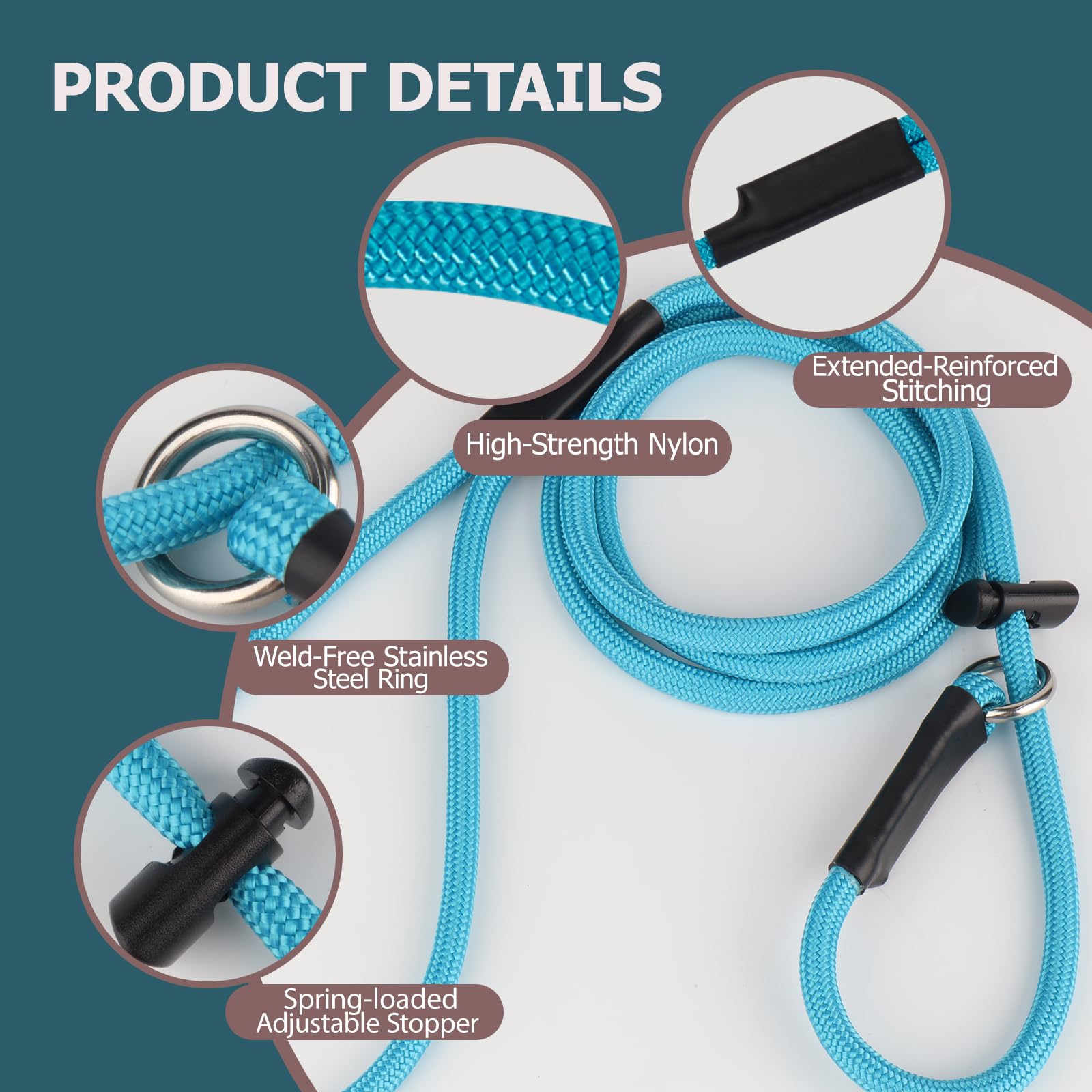 FURSDOLY gros plan sur la texture nylon montrant résistance et confort