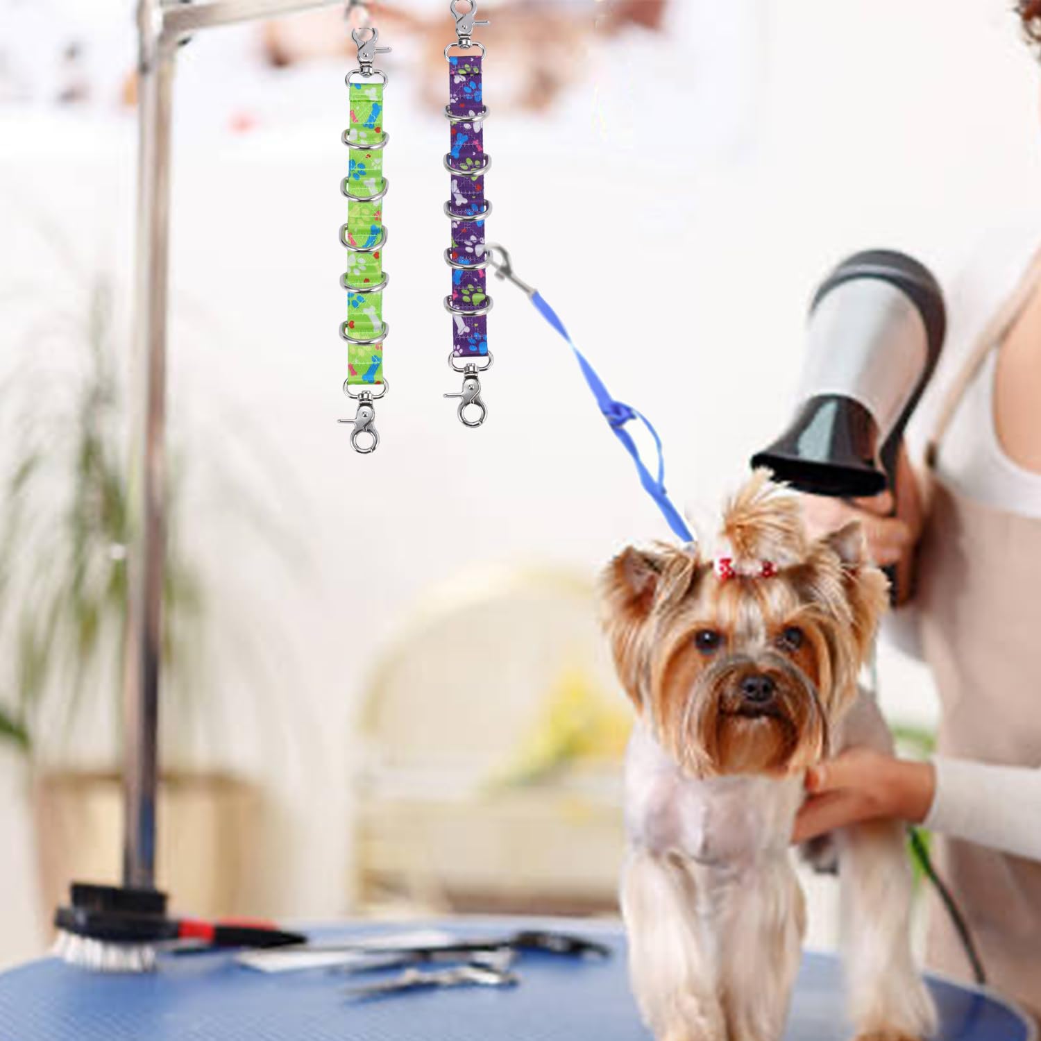 FURSDOLY rallonge attachée à une table de toilettage pour meilleure stabilité