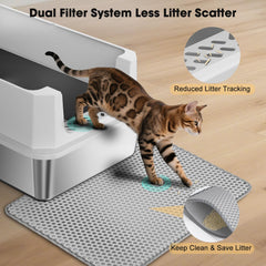 FURTIME gros plan surface inox, nettoyage rapide et anti-odeurs