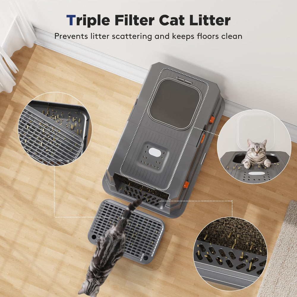 FURTIME compartiment pour charbon actif neutralisant les odeurs