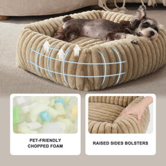 FURTIME gros plan fausse fourrure douce offrant chaleur et apaisement au chien