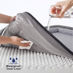 FURTIME housse zippée amovible facilitant lavage et entretien hygiénique
