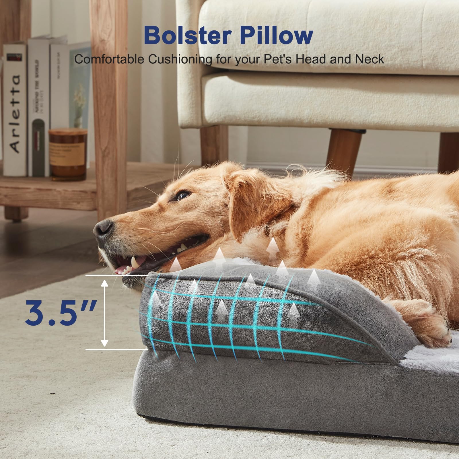 FURTIME surface bambou peluche douce apaisante
