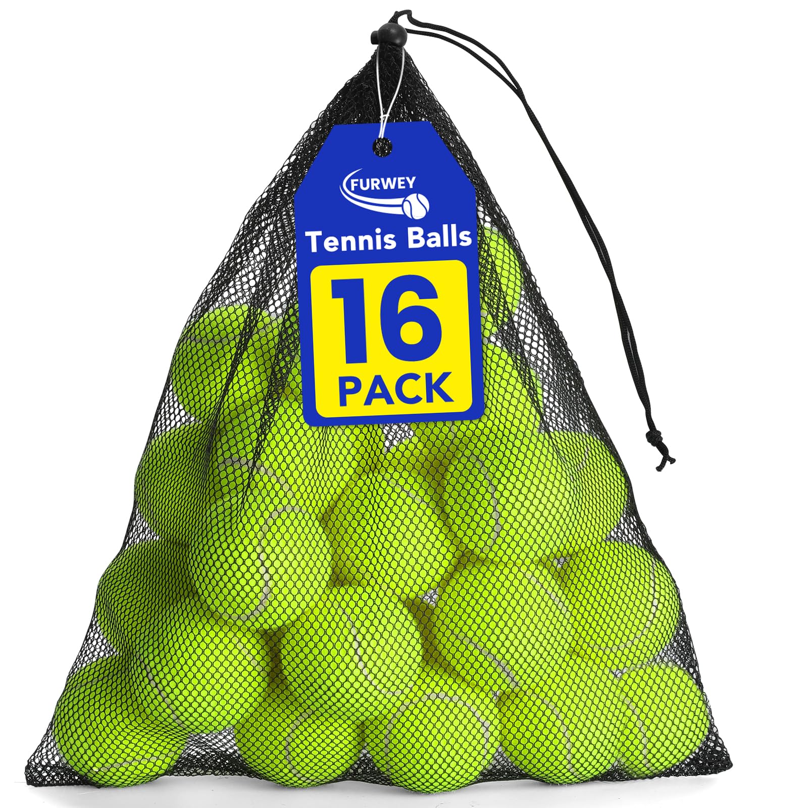 FURWEY emballage du lot de 16 balles, pratique pour ranger