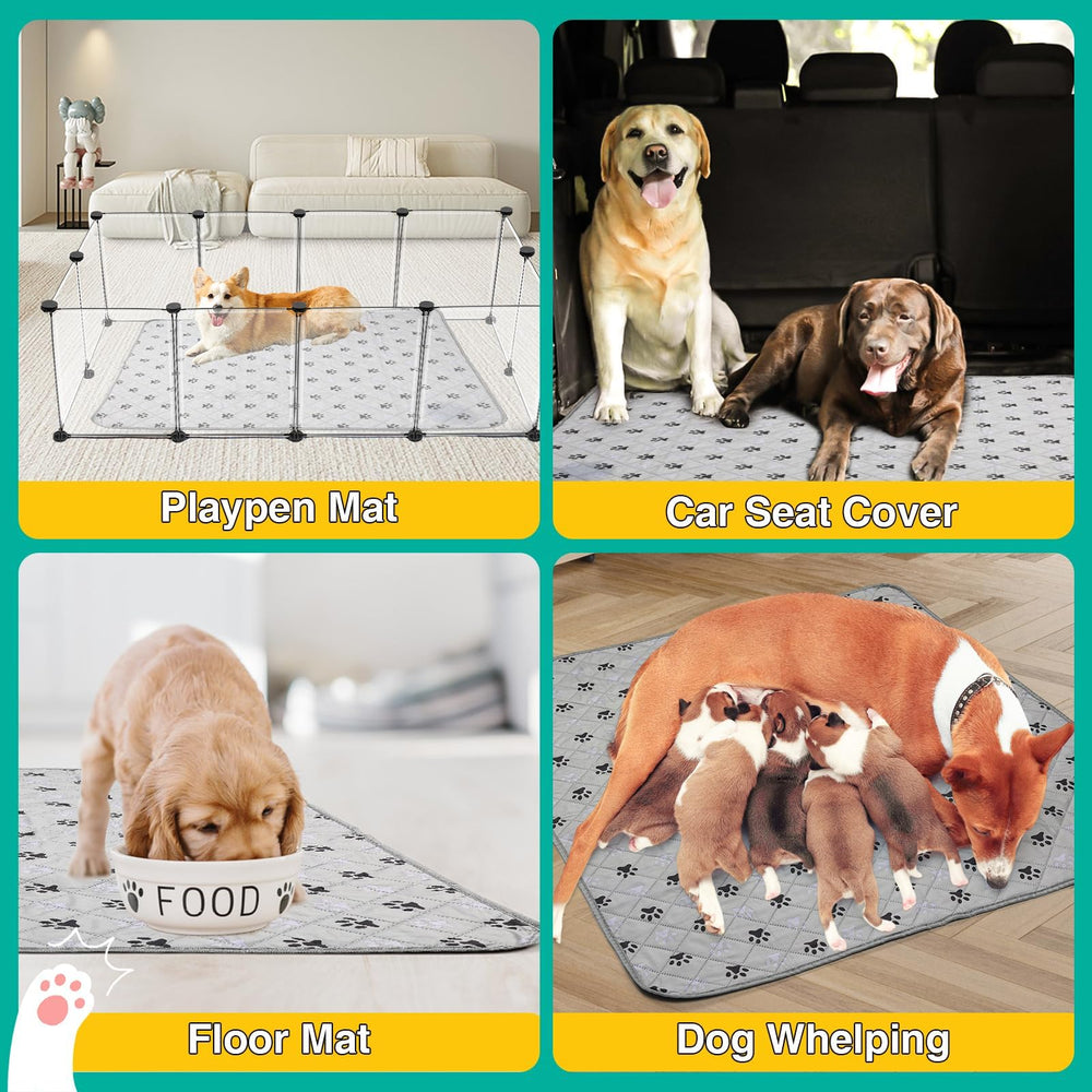 FURWEY tapis plié illustrant taille portable et rangement facile