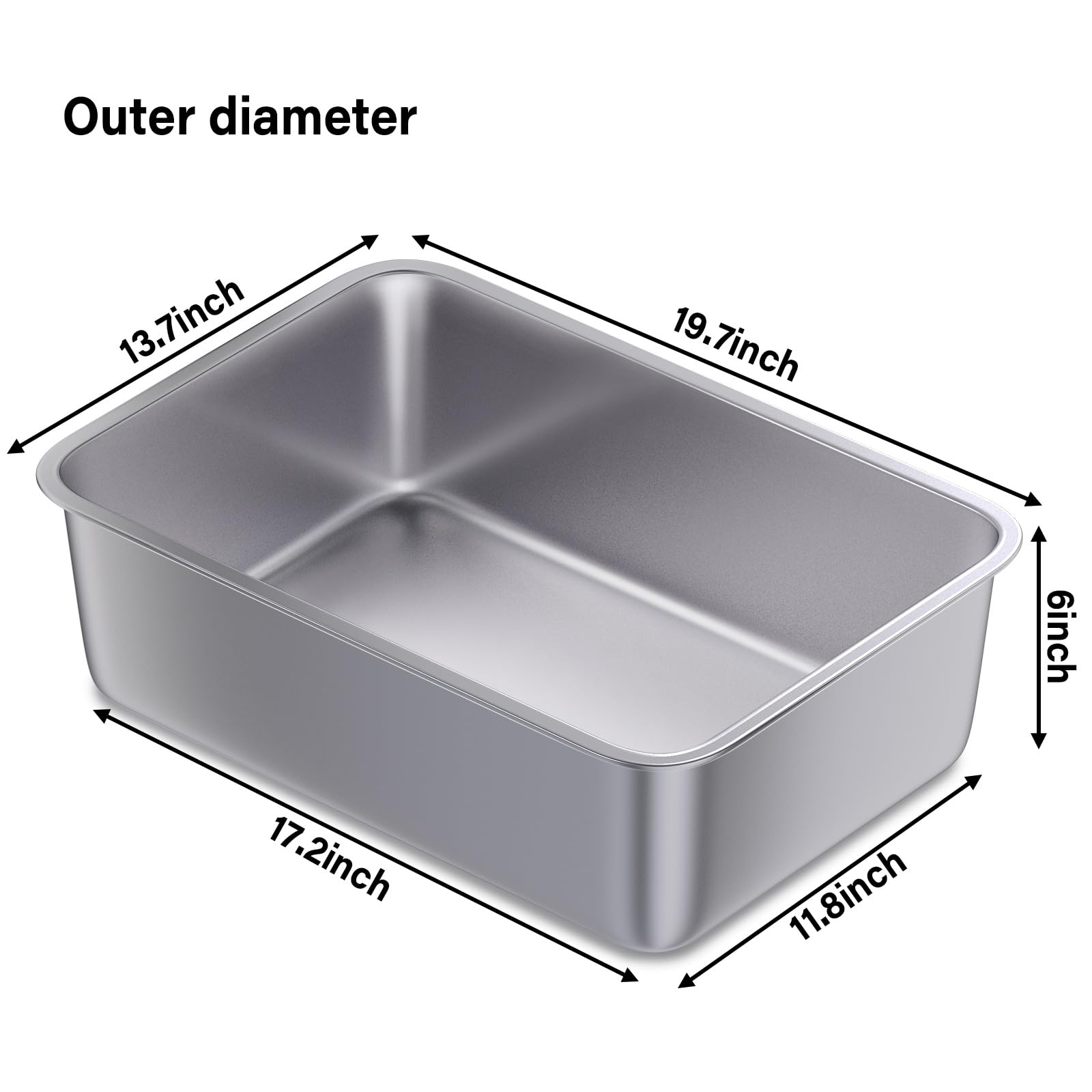 FUTAM surface inox gros plan non adhérente pour nettoyage rapide