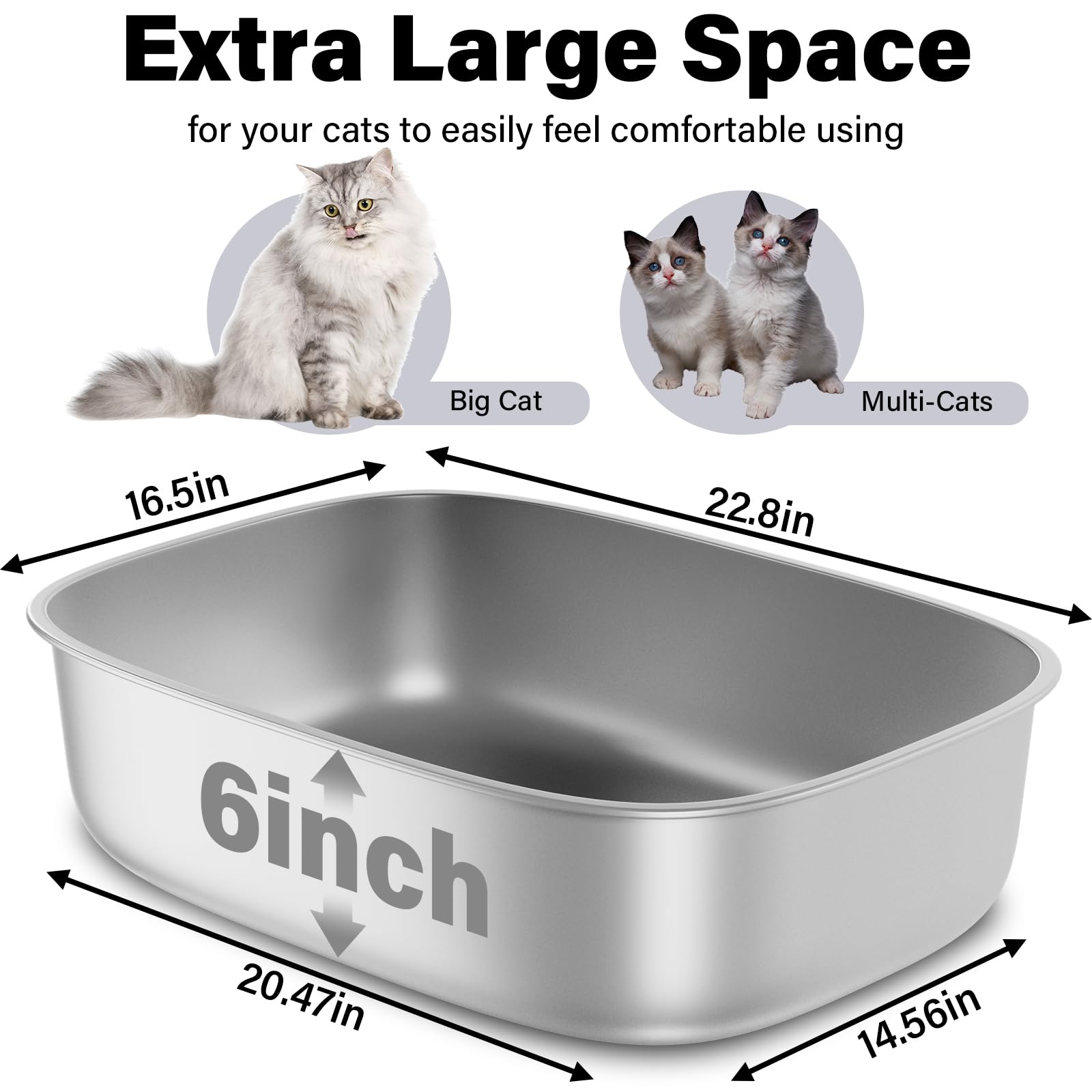 FUTAM gros plan surface inox non adhérente pour nettoyage facile