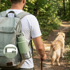FUYEC mousqueton accroché au sac pour transport sécurisé
