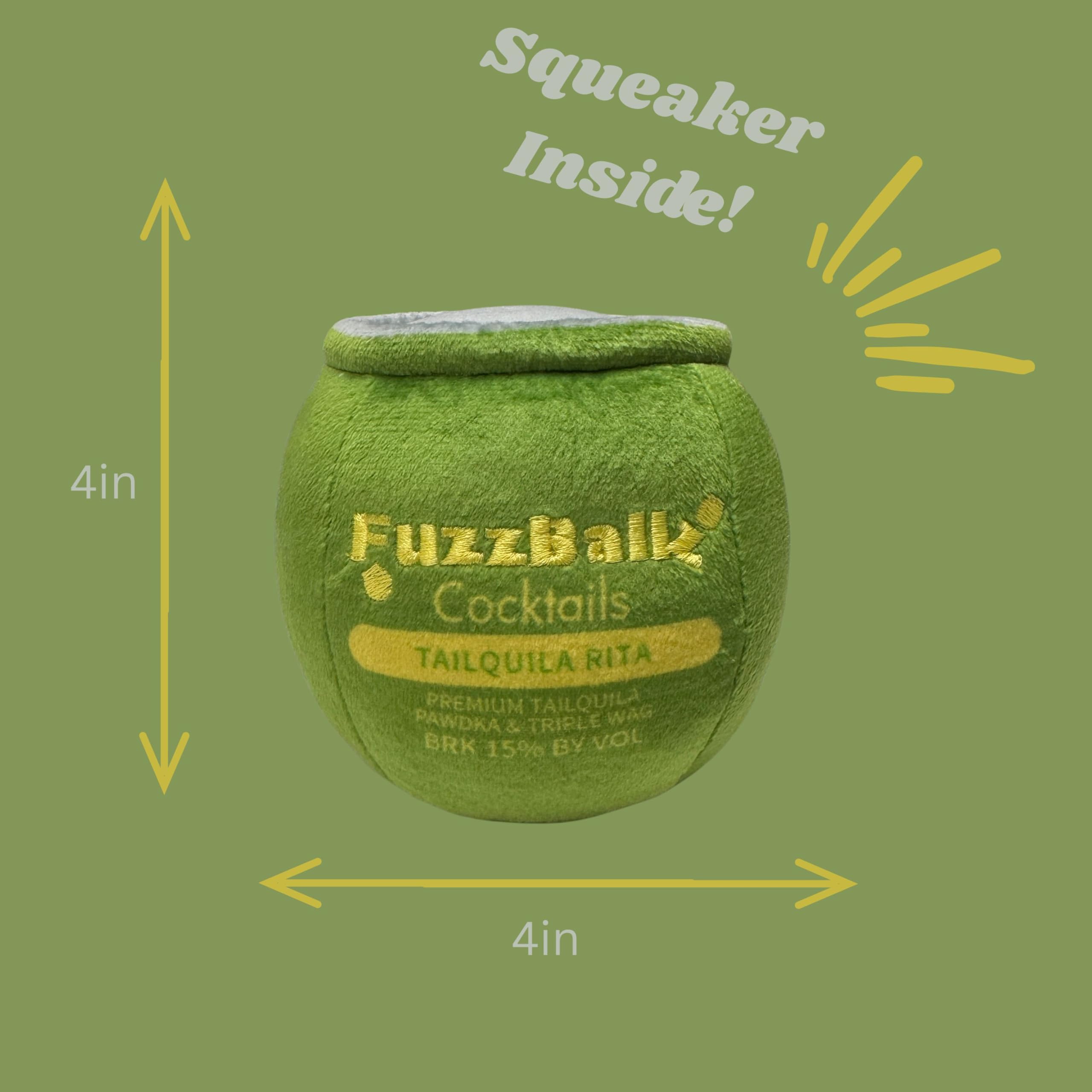 Generic Fuzz Ballz chien en train de jouer avec le couineur stimulant