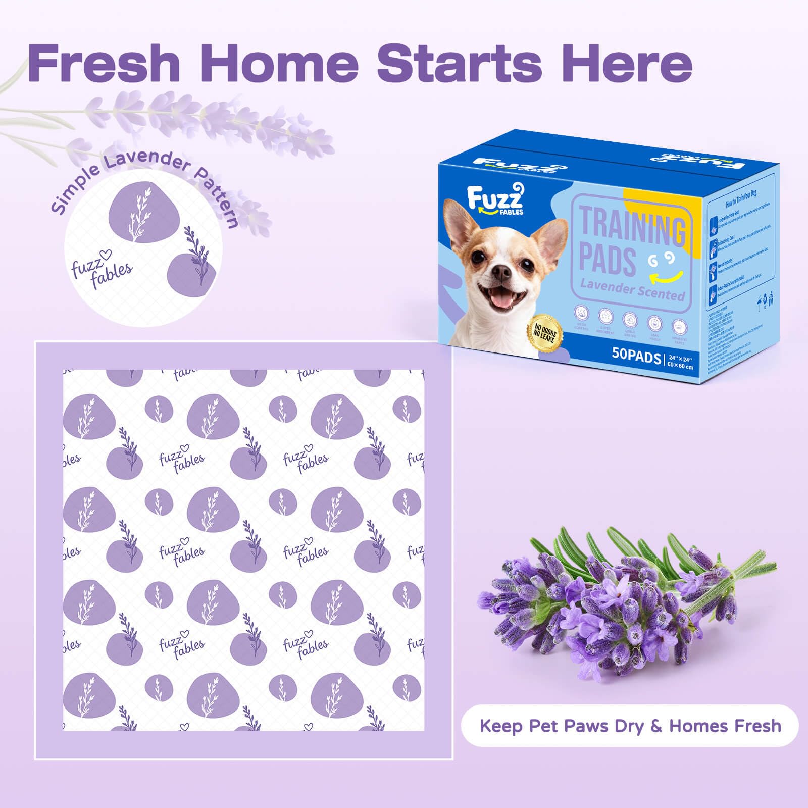 FuzzFables comparaison de taille, visualisez l’échelle pour votre chien