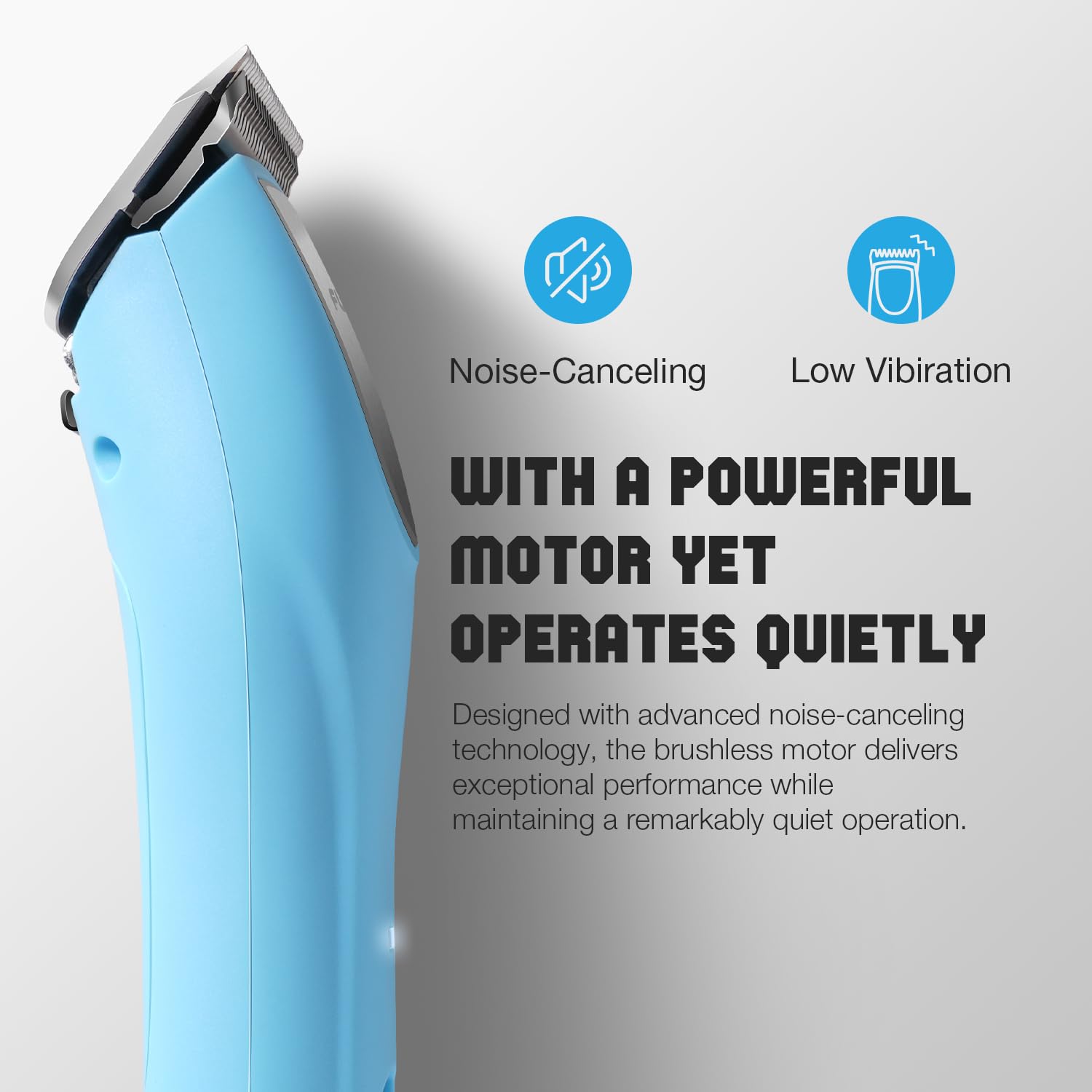 FuzzyFix kit complet ouvert avec guides, huile et accessoires pour toilettage professionnel
