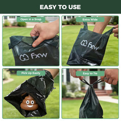 FXW mains tenant le sac par les poignées solides pour une prise sûre