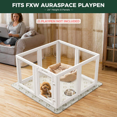 FXW gros plan texture coton absorbant offrant confort et absorption rapide pour chien