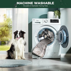 FXW tapis posé dans un parc pour chien gardant l'espace propre