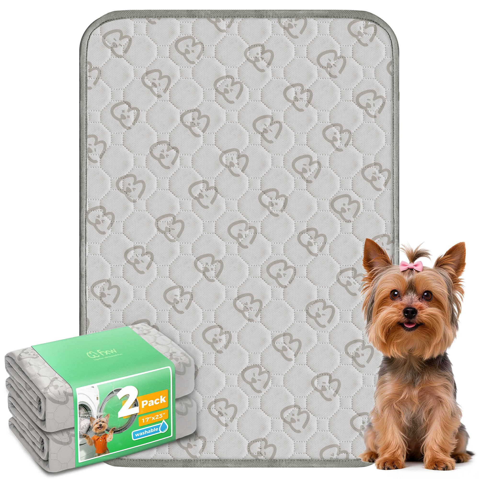 FXW tapis montrant le devant du paquet et dimensions pratiques