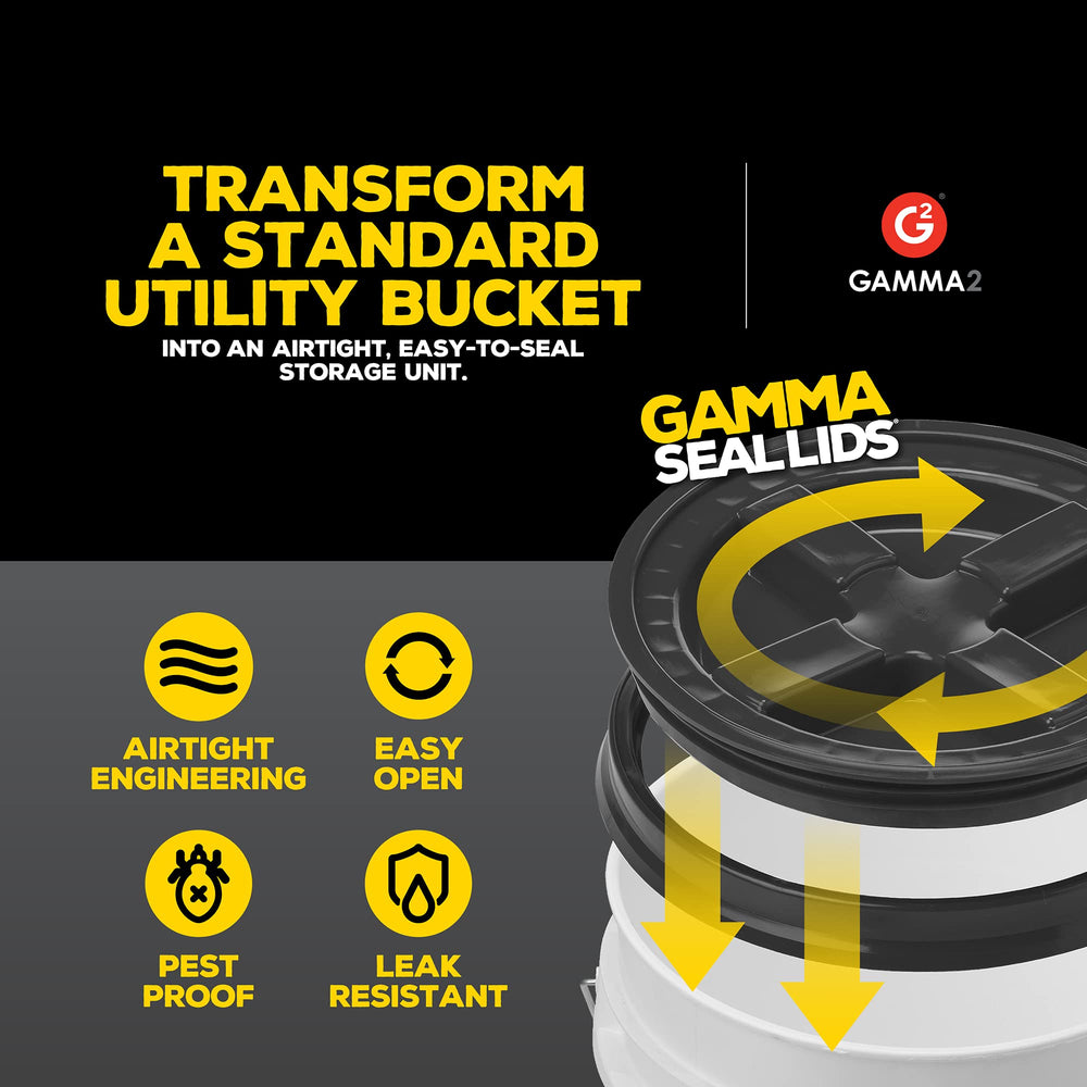 Gamma2 seau avec outils pour usage atelier et conservation