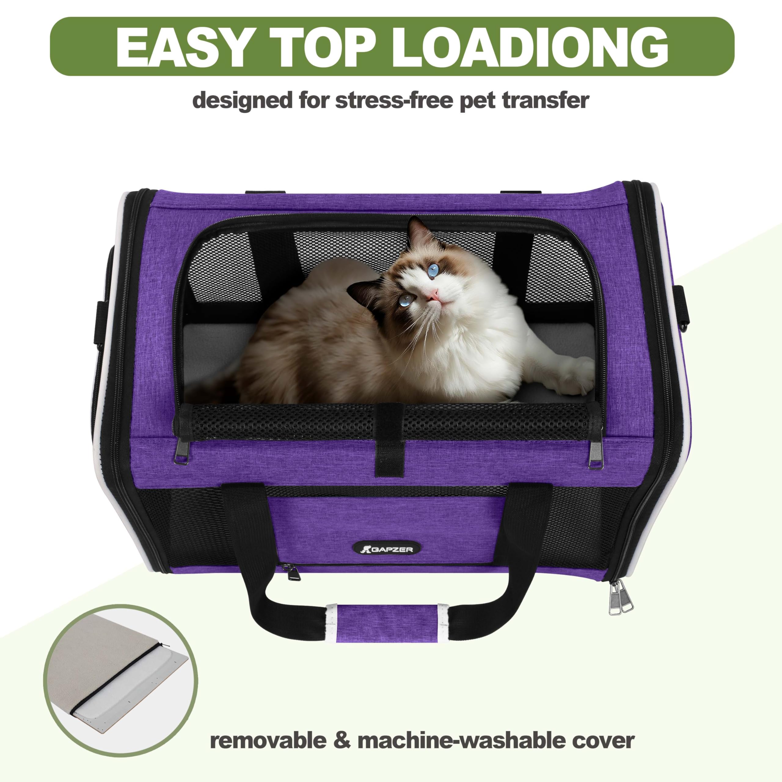GAPZER coussin réversible face rafraîchissante, confort apaisant pour l'été