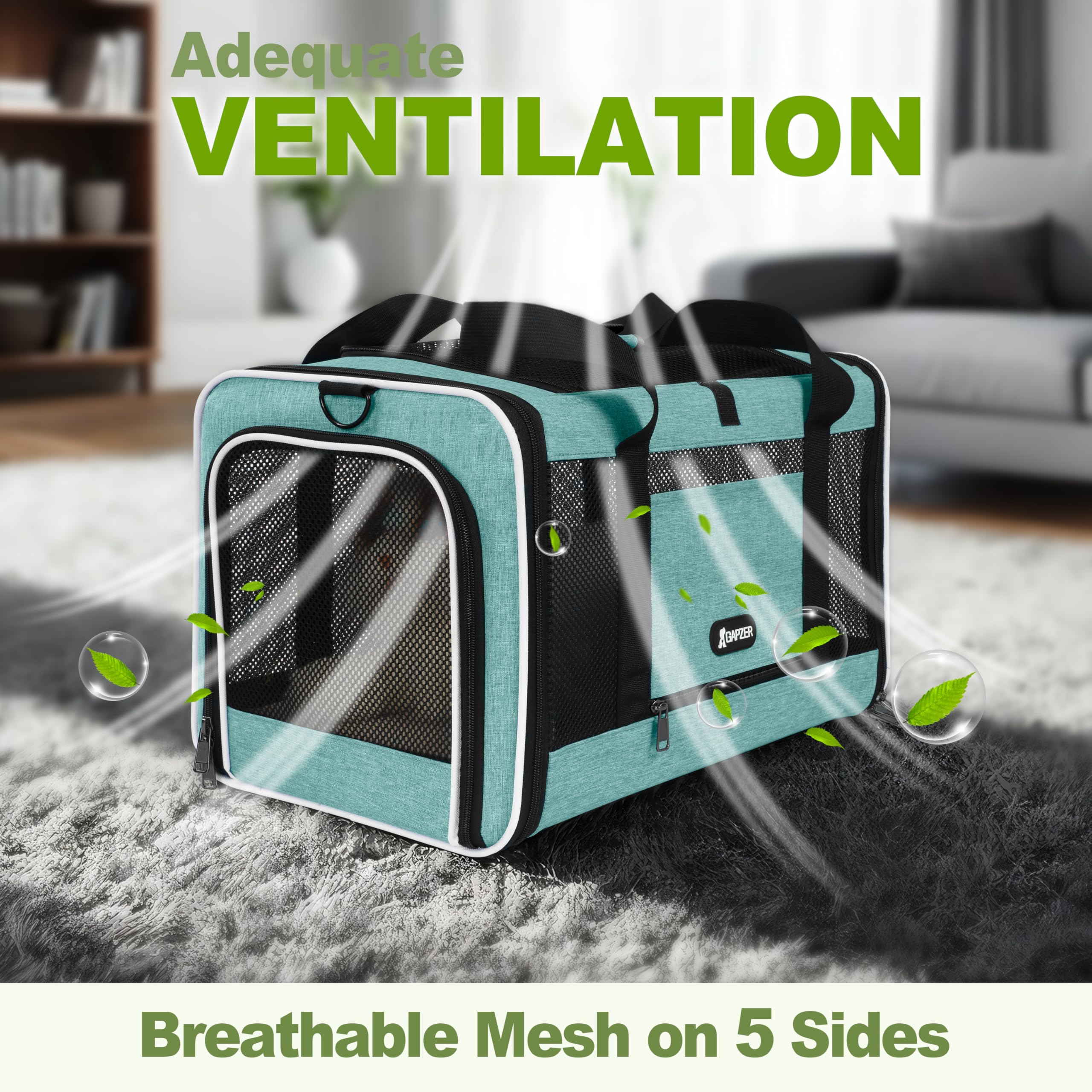 GAPZER mesh sur quatre côtés garantissant ventilation et confort