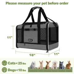 GAPZER ouverture supérieure large facilitant l insertion de l animal
