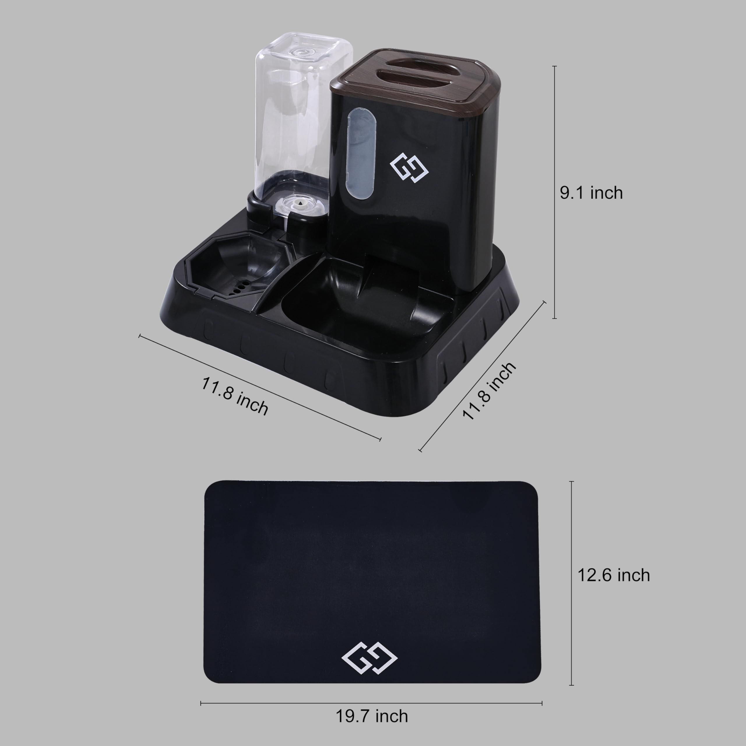 GardenGuardian comparaison taille avec main illustrant capacité pratique pour plusieurs jours