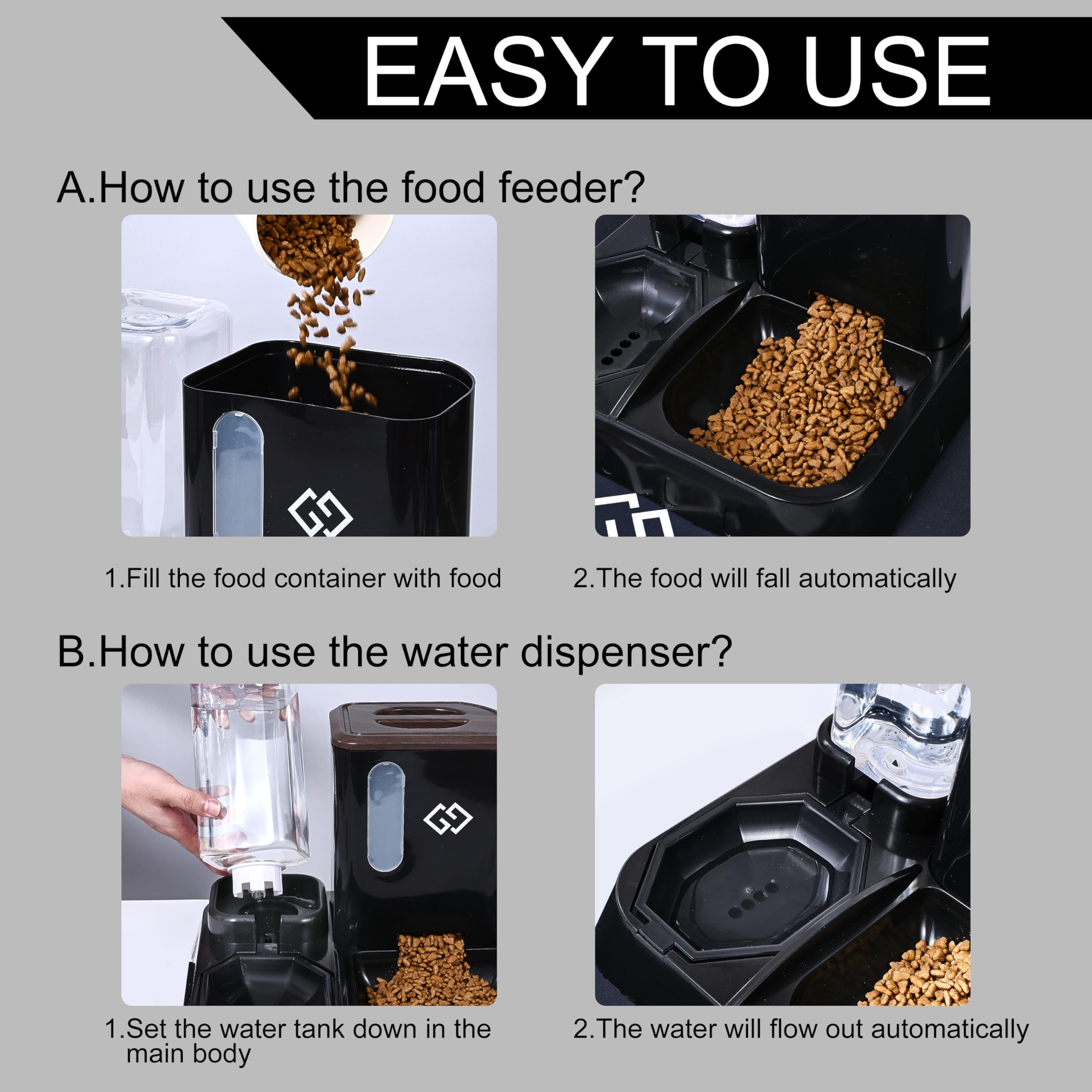 GardenGuardian bec du distributeur d'eau anti‑débordement pour hydratation continue