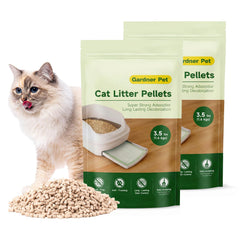 Gardner Pet emballage avant montrant le lot 7 lbs et bénéfice économie