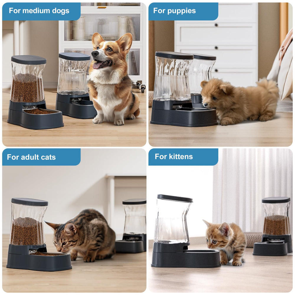 Gardner Pet comparaison taille avec bouteille montre capacité 3,85 L