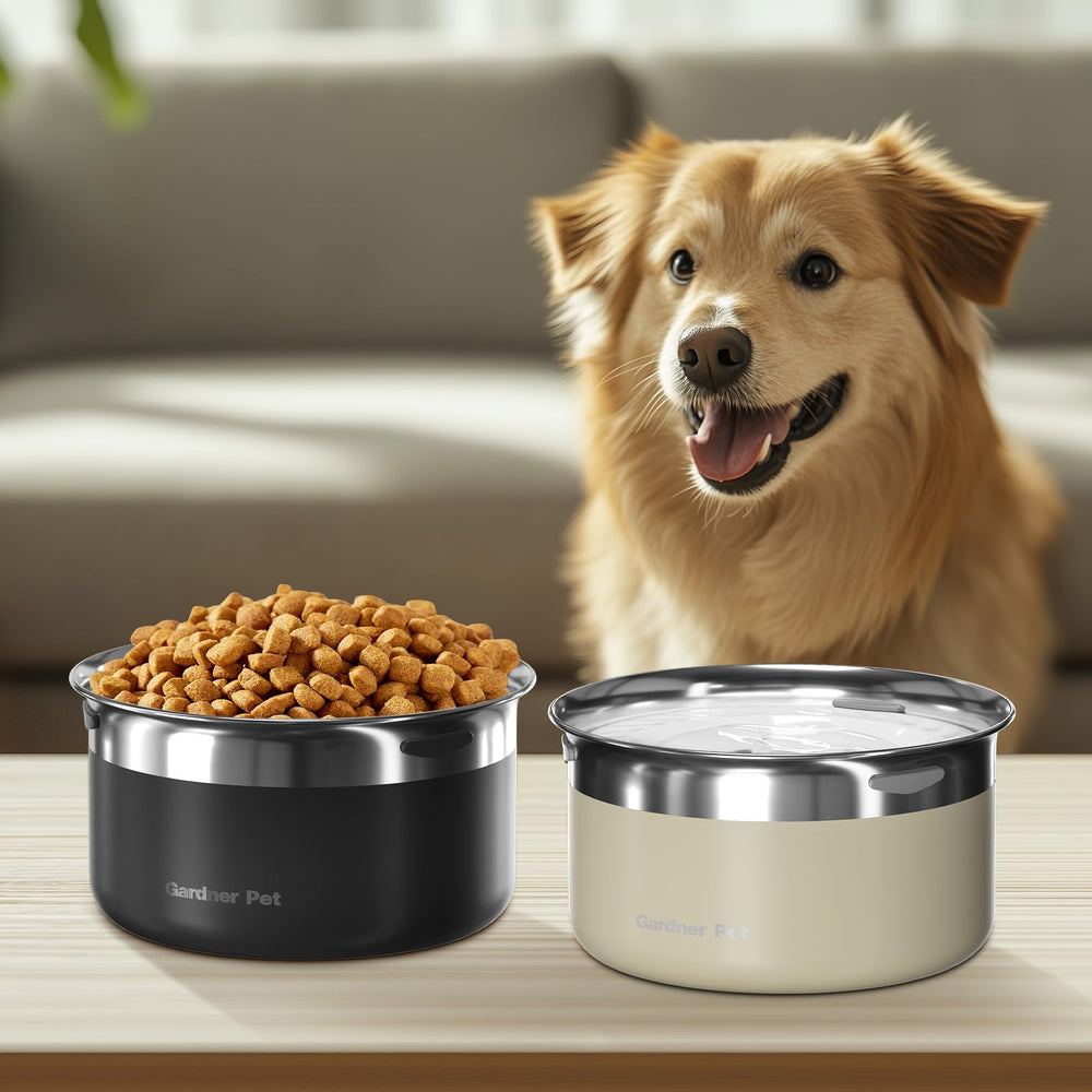 Gardner Pet comparaison de taille 3,85L montrant volume adapté aux grandes races