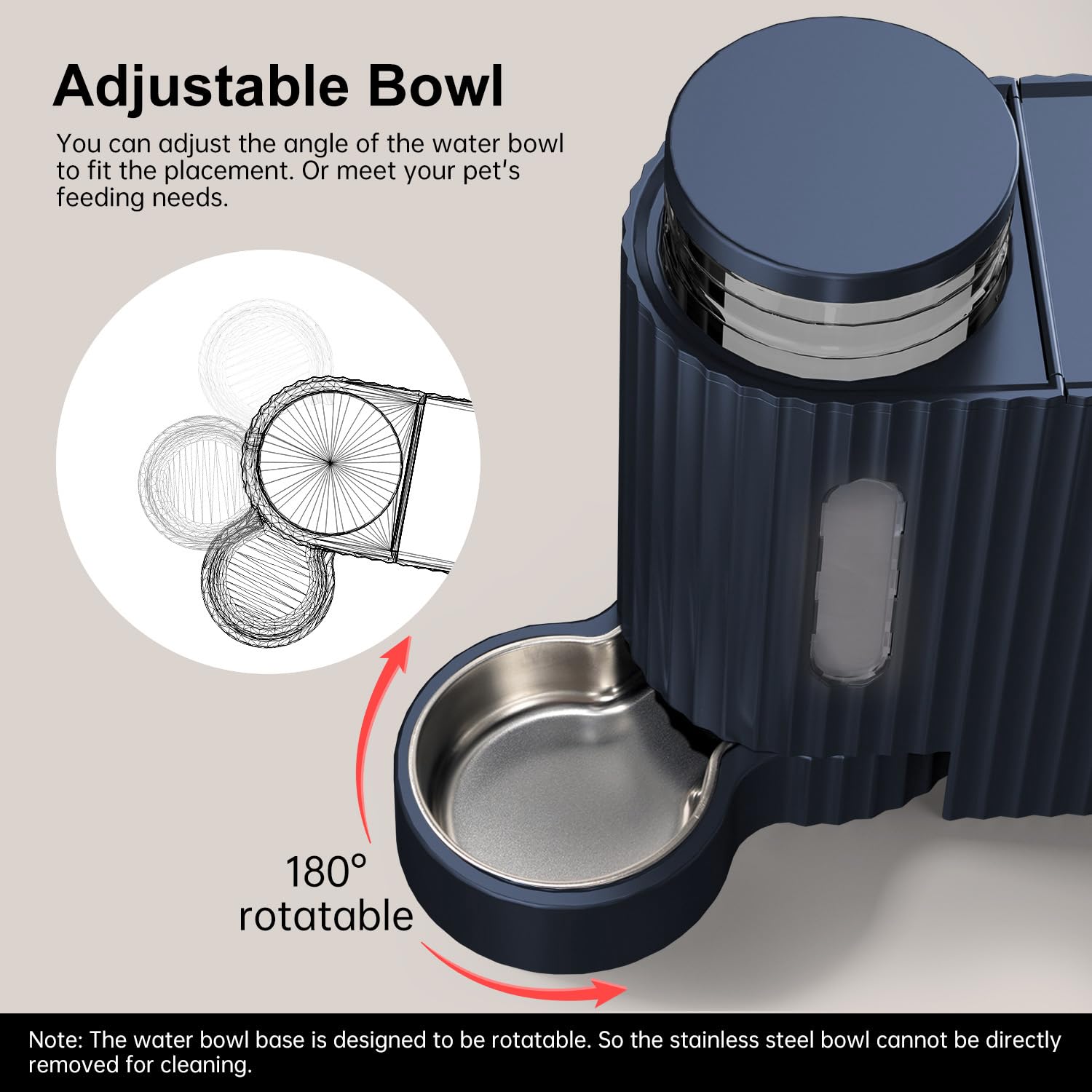 Gardner Pet distributeur en usage par un chat facilite alimentation continue