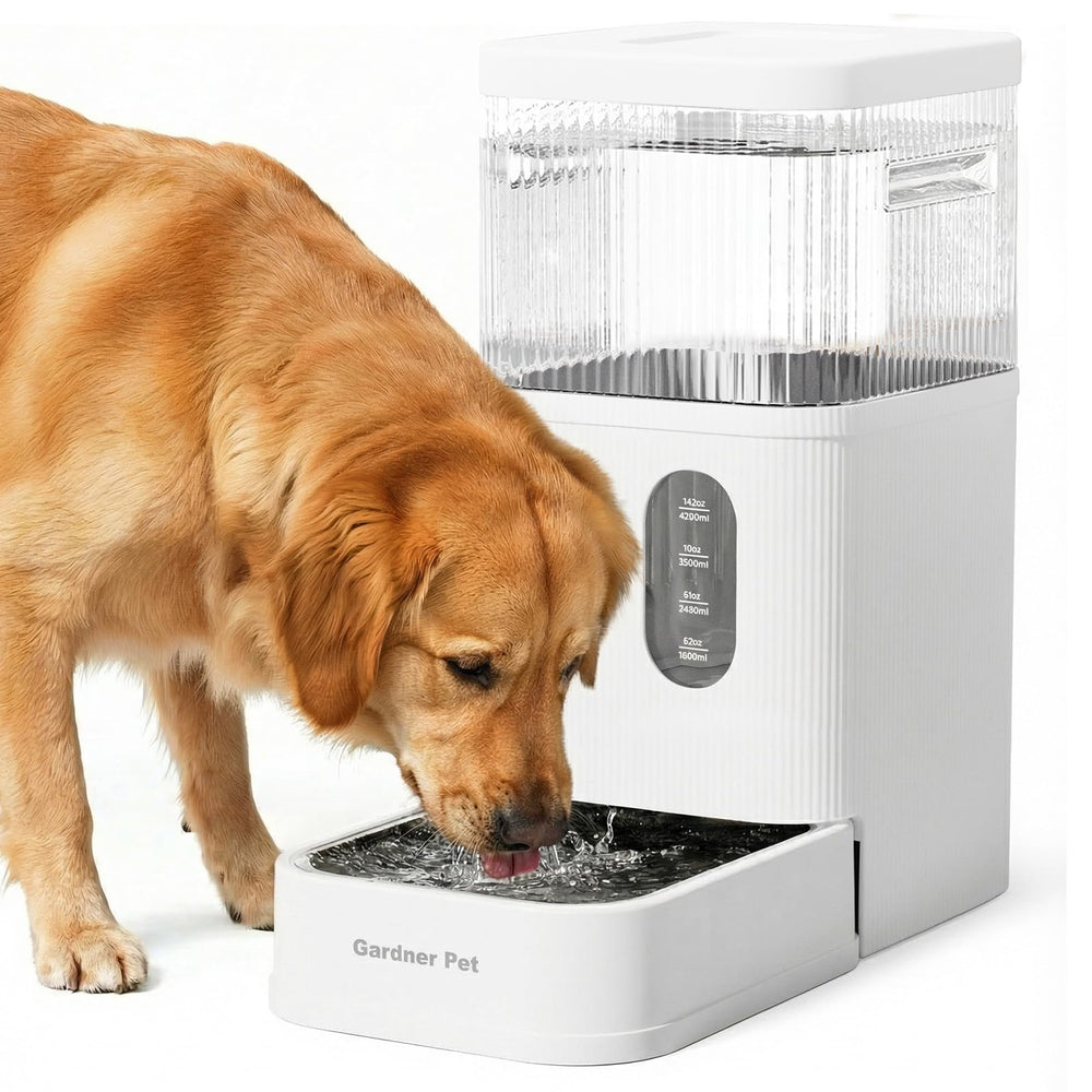 Gardner Pet distributeur face avant montrant le design compact et l'accès facile