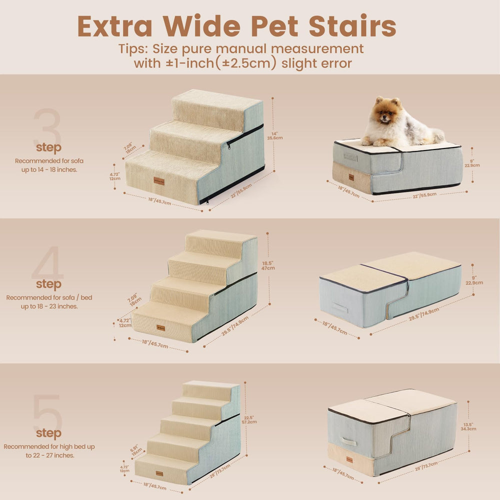 Gardner Pet housse imperméable beige facile à laver et protéger la mousse