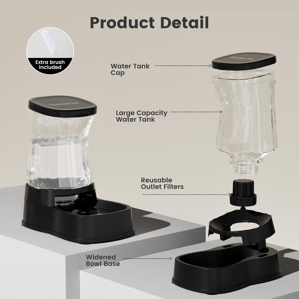 Gardner Pet ouverture de remplissage facile pour recharges rapides