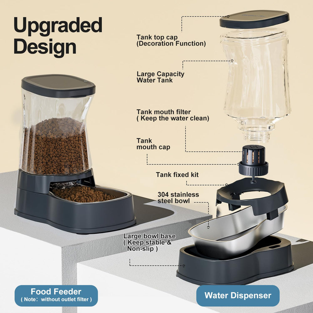 Gardner Pet réservoir d'eau valve détail filtre garde l'eau propre