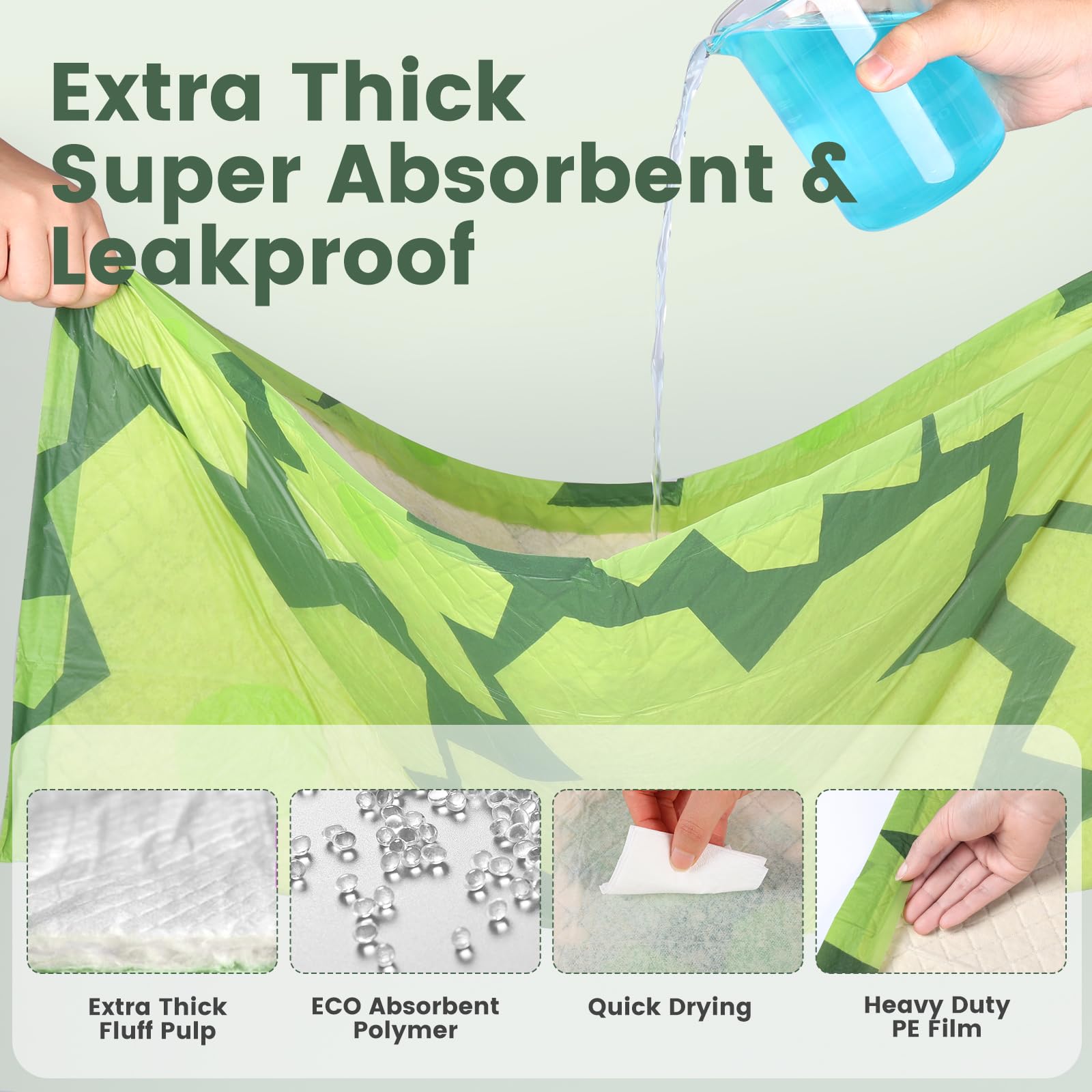 Gardner Pet dos imperméable illustrant protection anti-fuite fiable