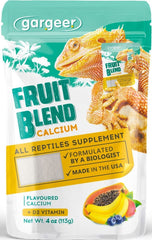 Gargeer emballage face avant montrant formule calcium D3 et fruits, bénéfice clarté produit