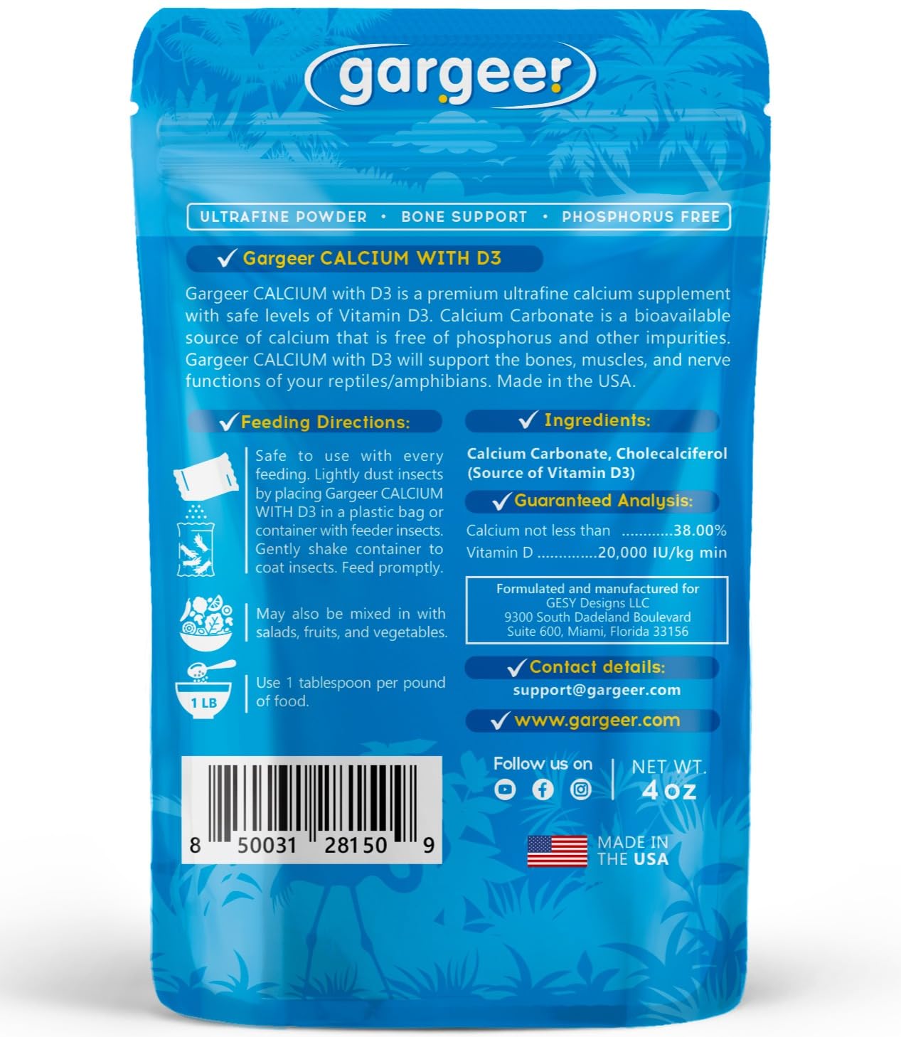 Gargeer poudre ultrafine en gros plan, texture uniforme facilitant l'adhérence