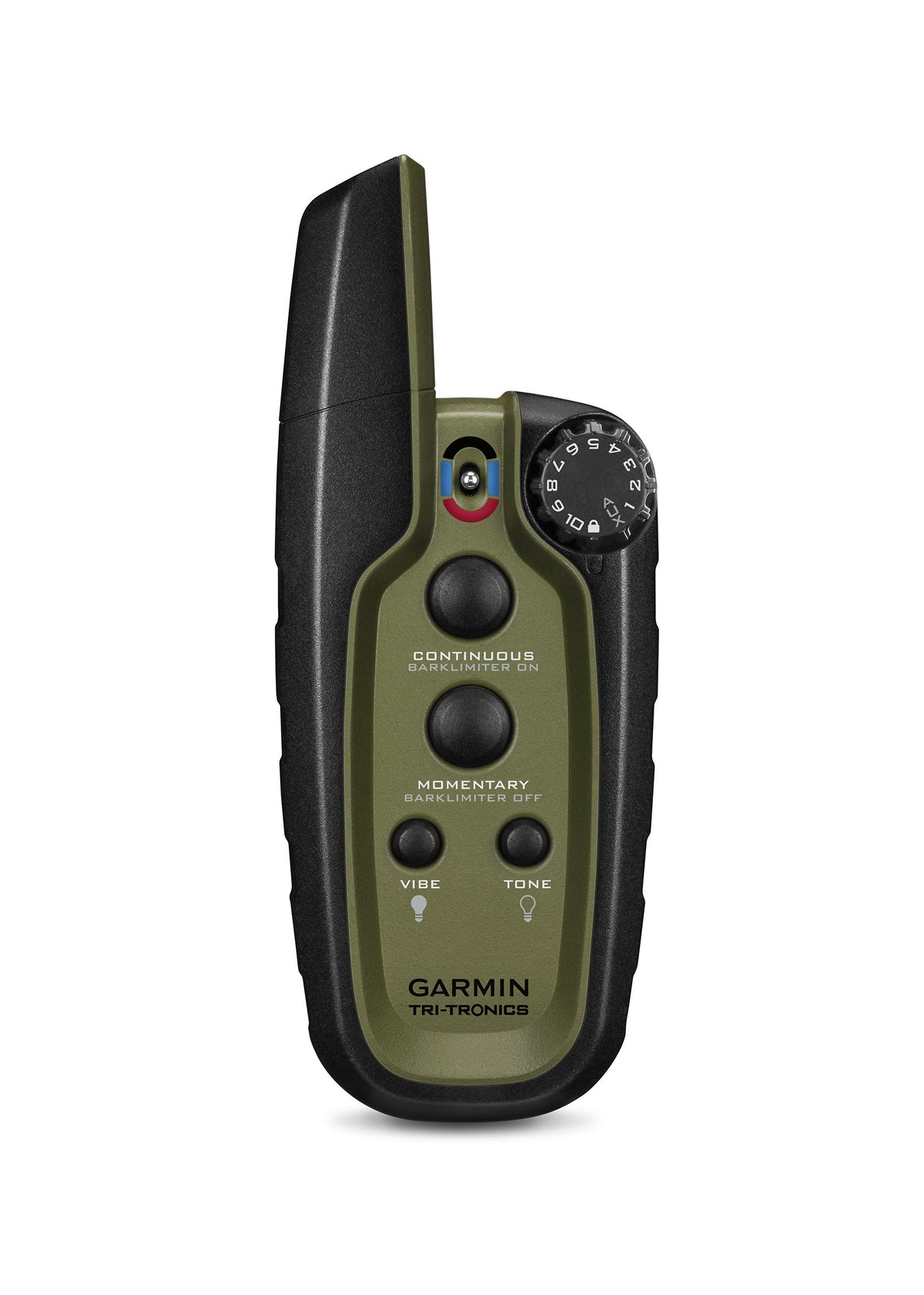 Garmin Sport PRO télécommande face avant montrant ergonomie et contrôle facile