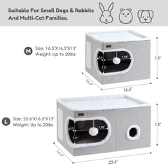 Garnpet coussin intérieur détachable illustrant confort et lavage facile