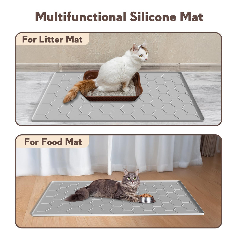 Garoopion tapis utilisé sous des gamelles pour éviter les éclaboussures et salissures
