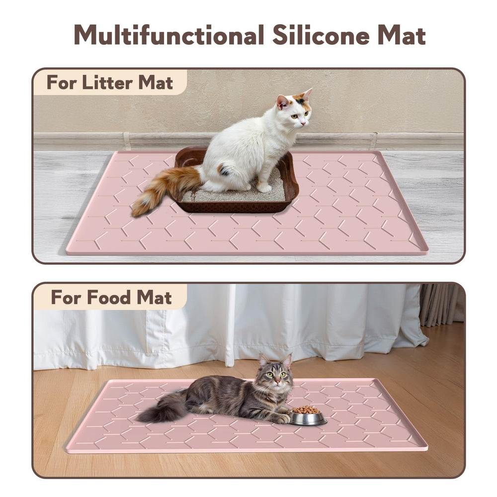 Garoopion tapis utilisé comme sous-assiette pour hygiène repas