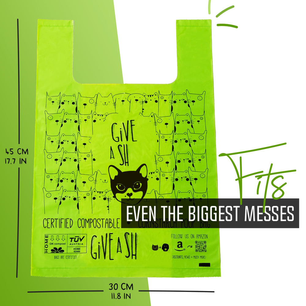 G.A.S comparaison taille avec main, capacité extra large visible