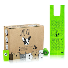 G.A.S emballage avant montrant 240 sacs, option écologique pratique