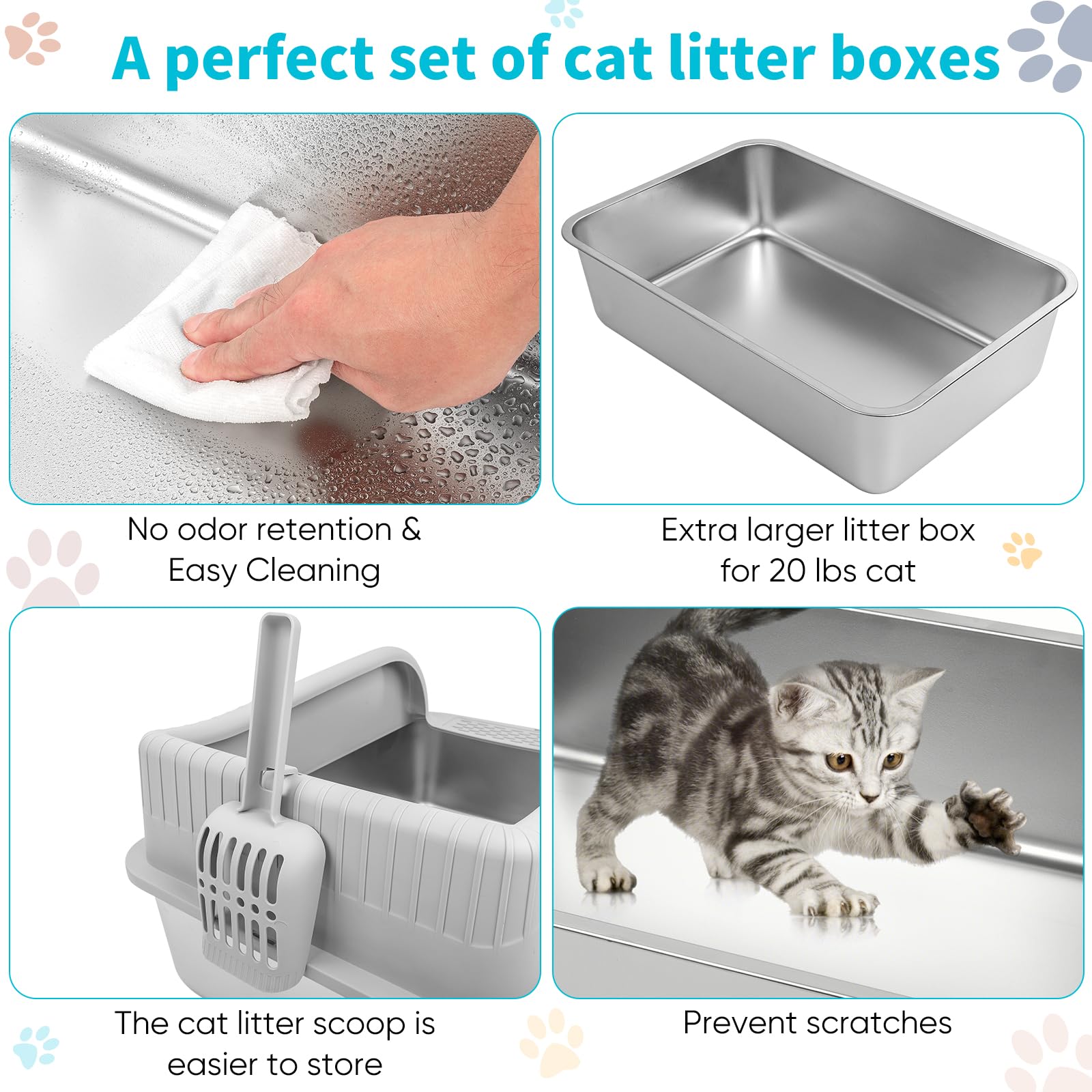 GazingMe comparaison de taille X-Large pour confort des chats adultes