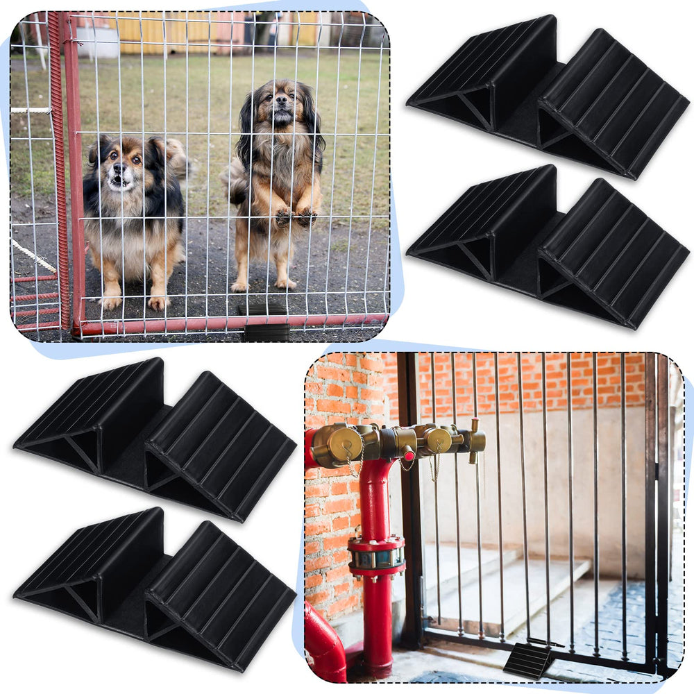 Geelin pied support comparaison échelle illustrant dimensions pratiques