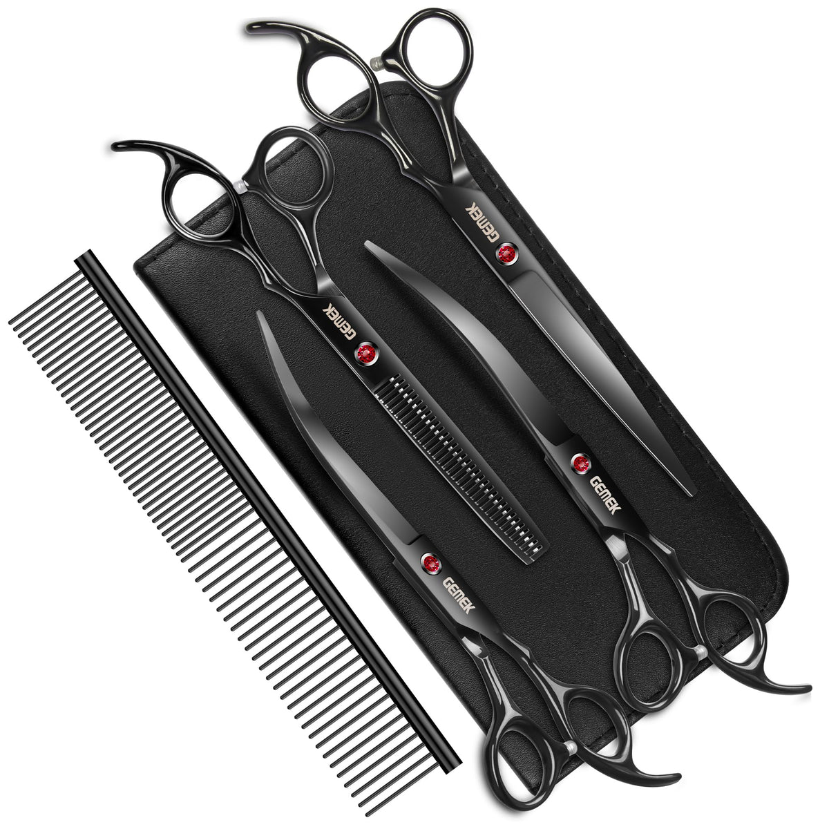 GEMEK coffret zippé montrant kit complet pour toilettage facile