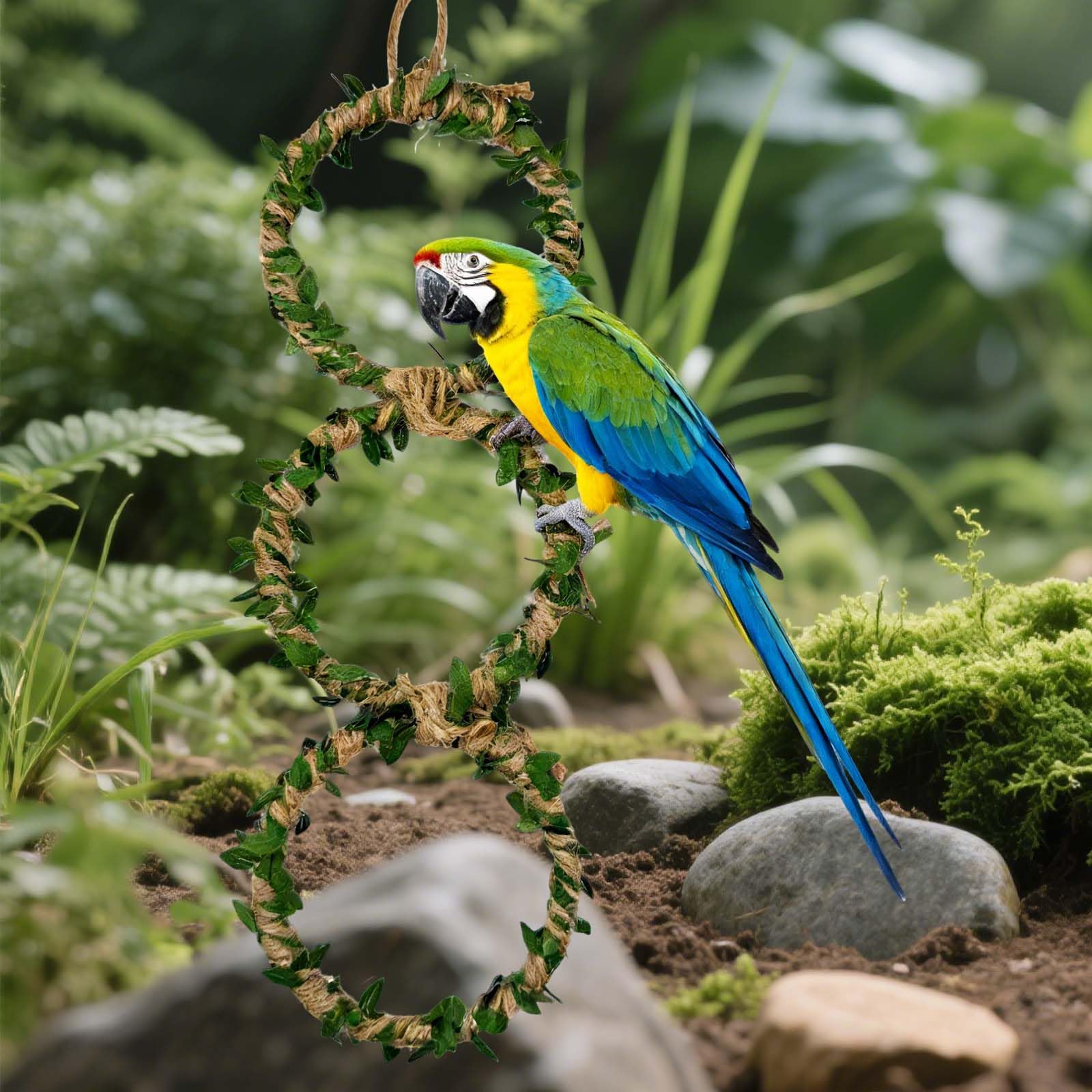 Generic anneaux escalade lifestyle dans terrarium améliorant décor et enrichissement